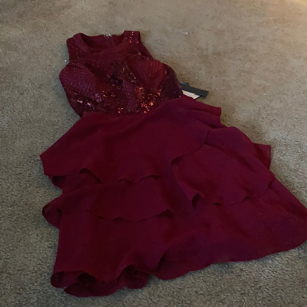 a dress